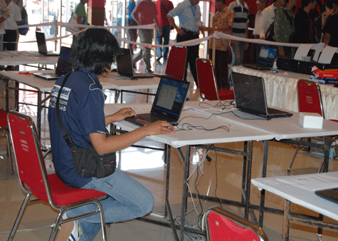 Depdiknas - Sewa Laptop - Lomba Kompetensi Siswa Sekolah Menengah Kejuruan (LKS SMK) Tingkat Nasional XVII 2009 dan Pameran Kreasi Siswa - Arena Pekan Raya Jakarta