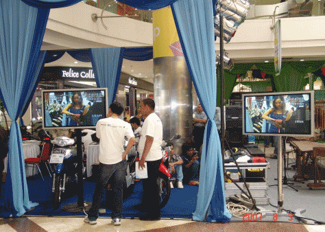 RH ProRent : Raja Rental Plasma - FIF rental TV Plasma Display 8 unit