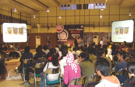 Lucky Strike Sewa LCD