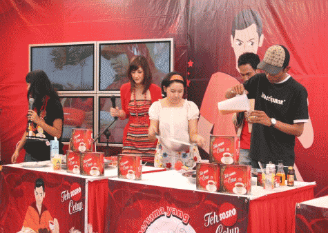 RH ProRent : Raja Sewa Plasma TV Display - Proyek Sewa Plasma TV Display 6 unit Teh Celup Sosro